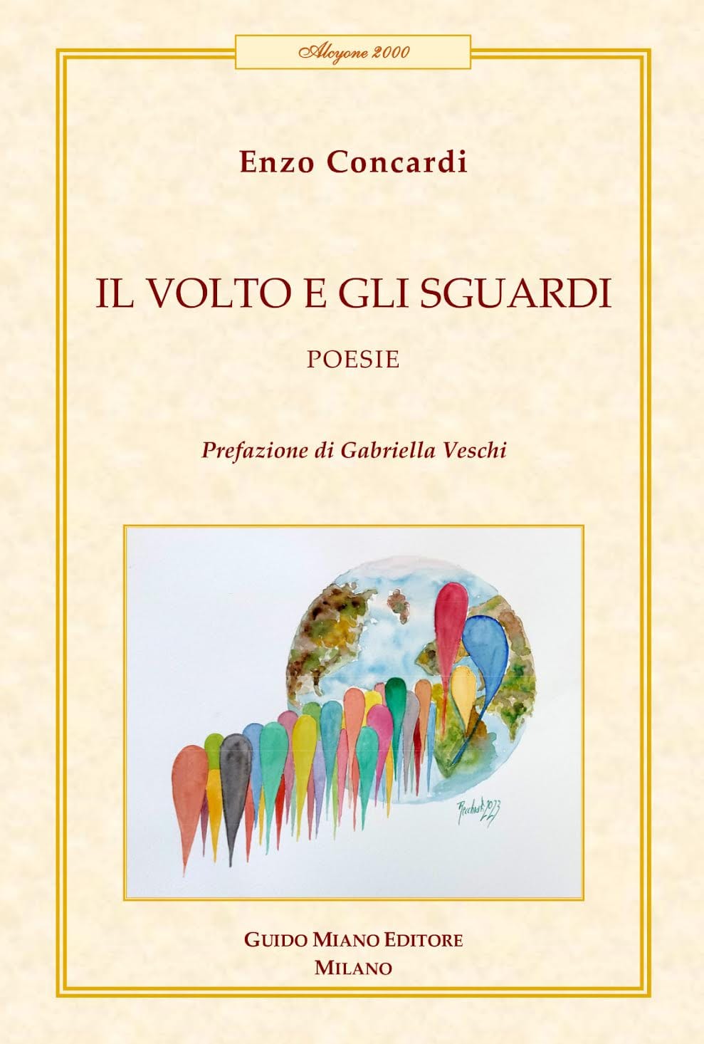 Il volto e gli sguardi” di Enzo Concardi