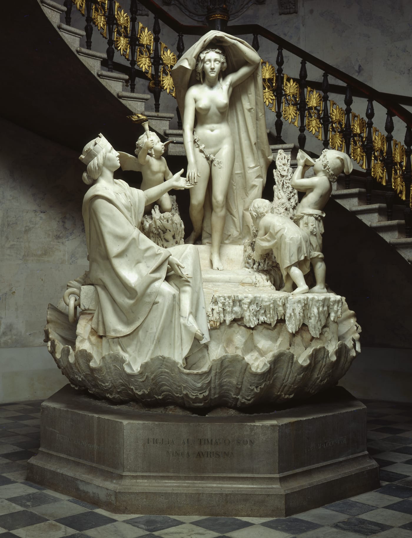 Nel tempio della Ninfa Aurisina Visita guidata a cura della conservatrice del Museo Revoltella Susanna Gregorat