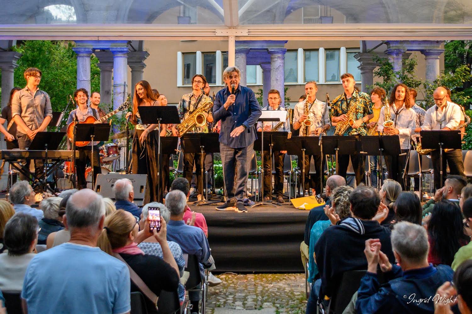 VENERDI 24 LUGLIO TEATRO ESTATE CHIUDE A TUTTA MUSICA CON LA BIG BAND JAZZ E GLAUCO VENIER