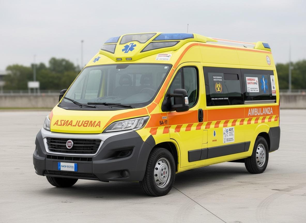 Un'ambulanza pediatrica per l'Associazione Due Pistoni anche con il contributo di Folkest