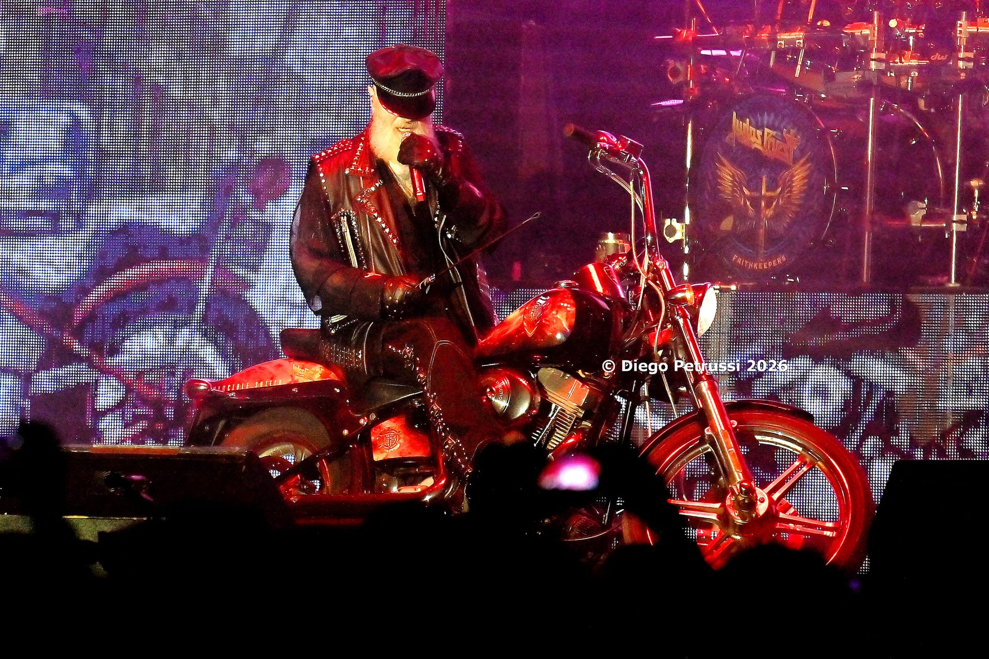 Judas Priest, a Pordenone cinquant’anni di heavy metal sul palco