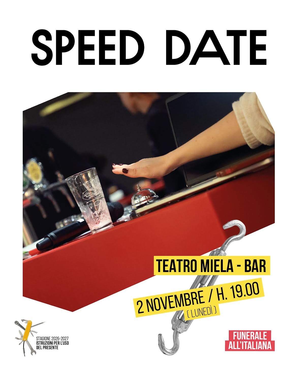 lunedì 2 e martedì 3 novembre, alle ore 20.30 al Teatro Miela di Trieste va in scena FUNERALE ALL’ITALIANA