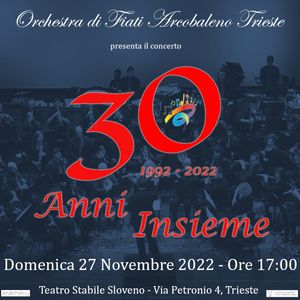39 anni insieme 27 nov. Teatro stabile sloveno Trieste