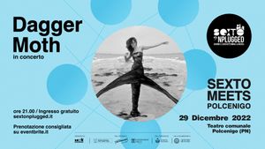 DAGGER MOTH giovedì 29 dicembre a Polcenigo (Pn).  Unica data in esclusiva FVG. Ingresso Gratuito.
