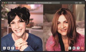 MARIA AMELIA MONTI e MARINA MASSIRONI ne IL MARITO INVISIBILE da martedì a domenica nel CIRCUITO ERT