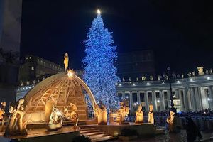ROMA, FINO ALL'8 GENNAIO IL PRESEPE DI SUTRIO IN PIAZZA SAN PIETRO