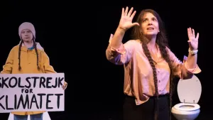 PROTAGONISTE AL MIELA GRETA ED IO assolo per attrice Mer 1 Mar 19:00H - Gio 2 Mar 20:30H - Ven 3 Mar 19:00H Teatro Miela Bonawentura