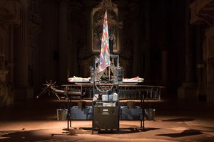 Seeking Blue Gold L’installazione site-specific di Lucy + Jorge Orta all’Oratorio San Filippo Neri Bologna, 2-12 febbraio 2023