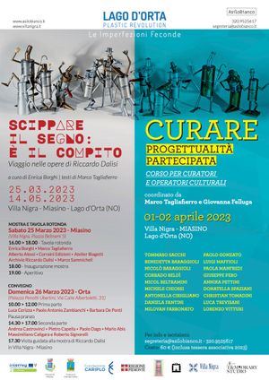 Scippare il segno: è il compito! viaggio nelle opere di Riccardo Dalisi + Plastic Revolution | Lago d'Orta (NO)