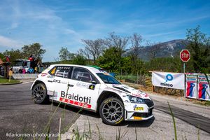 FEDERICO LAURENCICH RIESCE NELL’IMPRESA E FA SUO IL 12° RALLY VIPAVSKA DOLINA