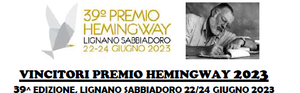 PREMIO HEMINGWAY 2023: LA CONSEGNA SABATO 24 GIUGNO A LIGNANO