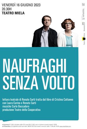 Venerdì 16 Giugno ore 20.30 avremo al  Teatro Miela NAUFRAGHI SENZA VOLTO