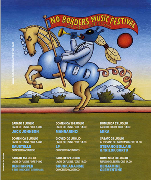 Presentato questa mattina il ricchissimo programma di NO BORDERS MUSIC FESTIVAL 2023