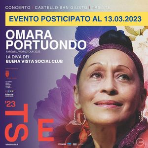 Rinviato al 13 luglio il concerto a Trieste di OMARA PORTUONDO