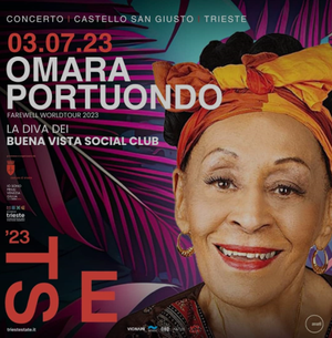 La settimana che arriva si apre e si chiude con due regine della musica al Castello di San Giusto: lunedì sul palco Omara Portuondo dei Buena Vista Social Club e domenica Alice