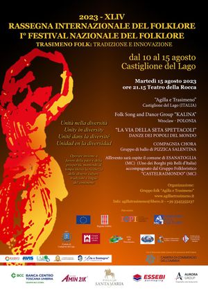 A Ferragosto la Rassegna Internazionale del Folklore, primo Festival Nazionale