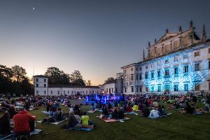 Villa Manin oggi si è risvegliata all'alba con le note del Maestro Remo Anzovino