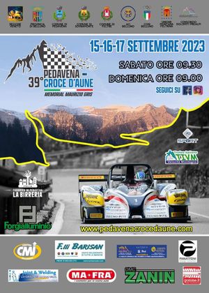 Ecco la 39^ Pedavena - Croce D’Aune è stata presentata la gara Feltrina 14° appuntamento del Trofeo Italiano Velocità Montagna nord. Da Venerdì 15