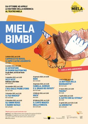 Miela bimbi la rassegna del teatro ragazzi della domenica al Teatro Miela