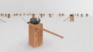 ARTE: MOSTRA DELL'ARTISTA ZIMOUN A VILLA MANIN DI PASSARIANO