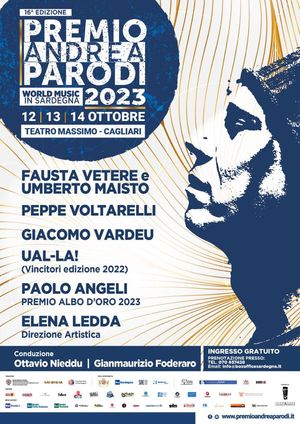 World music: al via il Premio Andrea Parodi Dal 12 al 14 ottobre