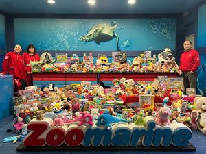 "La seconda vita dei giocattoli". A Zoomarine il Natale diventa solidale e sostenibile oltre al  divertimento