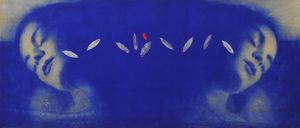 Omar Galliani L’eco della Sibilla   A cura di Stefano Papetti   14 gen.30 apr. 2024 Palazzo dei Capitani, Ascoli Piceno