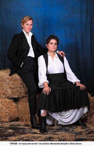 Marianella Bargilli e Silvia Siravo in "Spose le nozze del secolo" a Trieste martedì 30 e mercoledì 31 gennaio  Teatro Rossetti di TRIESTE