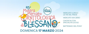 45^ MOSTRA ORNITOLOGICA DI BLESSANO: DOMENICA 17 MARZO 2024