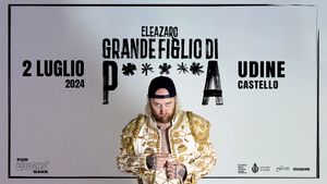 ELEAZARO superstar della nuova scena comica italiana il 2 luglio al Castello di Udine