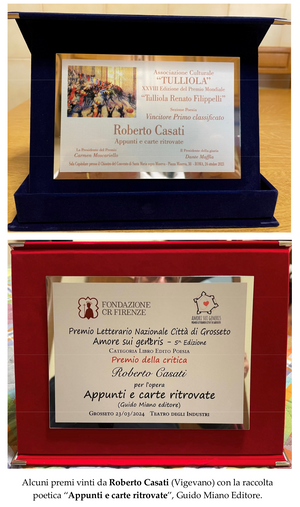 È uscito il libro di poesie: COME ARMONIE DISATTESE di ROBERTO CASATI