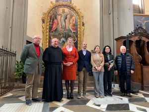 BASILICA DI SANTO SPIRITO, Firenze domenica 7 aprile Messa solenne per il restauro de LA TRASFIGURAZIONE di Pier Francesco Foschi
