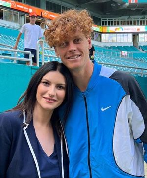 LAURA PAUSINI E JANNIK SINNER: DUE ECCELLENZE ITALIANE A MIAMI