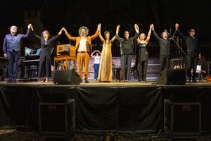 7 luglio  a Monselice SIMONE CRISTICCHI e AMARA cantano BATTIATO con i SOLISTI DELL'ACCADEMIA NAONIS di Pordenone