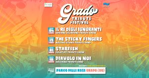 GRADO TRIBUTE FESTIVAL DAL 4 LUGLIO al PARCO DELLE ROSE