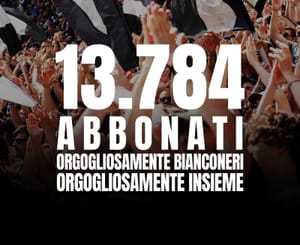 Chiusura campagna abbonamenti Udinese Calcio 24/25