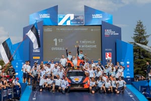 Un fantastico 1-2-3 del team Hyundai all'EKO Acropolis Rally comandato da Thierry Neuville