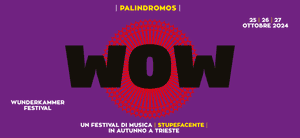 WUNDERKAMMER 2024: "PALINDROMOS" DAL 25 AL 27 OTTOBRE 2024 - OTTO APPUNTAMENTI PER UN FESTIVAL DI MUSICA ANTICA