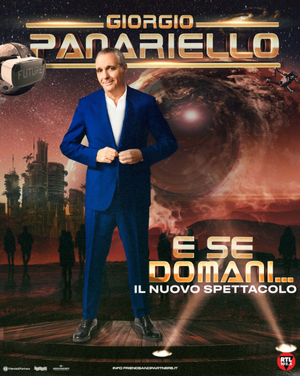 GIORGIO PANARIELLO “E se domani…” IL NUOVO SPETTACOLO 16 DICEMBRE 2025 (ore 21.00) TRIESTE, Teatro Rossetti