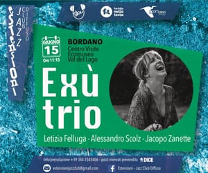 Ekù Trio: domenica 15 giugno nello spettacolare paesaggio fronte al Lago di Cavazzo -  Centro Visite dell’Ecomuseo Val del Lago (Comune di Bordano)