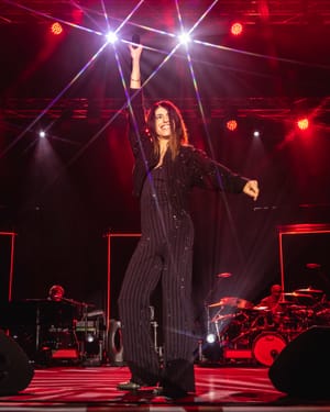 GIORGIA Più forte della pioggia La stella della musica italiana incanta Villa Manin e gli oltre 7000 spettatori