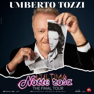 UMBERTO TOZZI domenica 13 luglio in concerto con l'orchestra a Villa Manin di Codroipo (Ud)