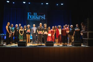 Finali Premio Alberto Cesa Miglior gruppo i Zerofolk Duo dall’Abruzzo, premio alla miglior interpretazione di Federico Tavan i Pasticcio Meticcio dalla Liguria