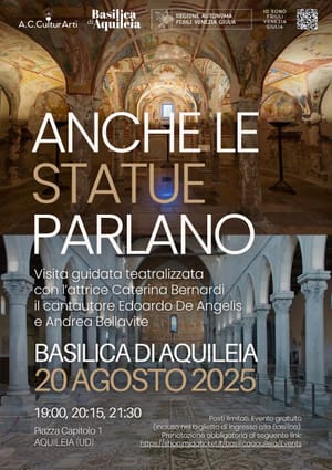 20 agosto E se l’immagine dell’Assunta nella Cappella degli affreschi della Basilica Patriarcale di Aquileia iniziasse a parlare ?