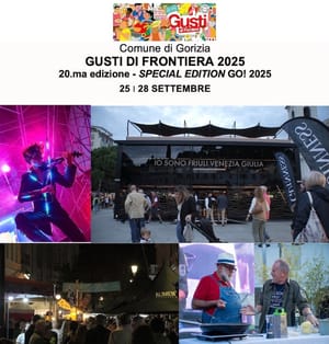 GUSTI DI FRONTIERA, domani LA CITTÀ VIVE IL SUO WEEKEND PIÙ GOLOSO TRA I 400 STAND INTERNAZIONALI