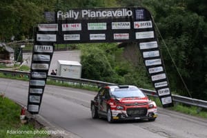 PIOGGIA E LACRIME:   CRUGNOLA TRIONFA AL RALLY PIANCAVALLO, NEL SEGNO DI MATTEO