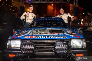 KALLE ROVANPERÄ A RALLYLEGEND CON LA TOYOTA STARLET  /  KALLE ROVANPERÄ BACK TO RALLYLEGEND WITH TOYOTA STARLET