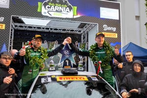BOSTJAN AVBELJ SI IMPONE AL RALLY VALLI DELLA CARNIA E CONQUISTA ANCHE IL TITOLO IRC