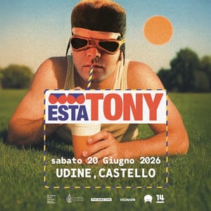 TONY PITONY il 20 giugno 2026 in concerto al Castello di Udine la nuova rivelazione della scena musicale italiana