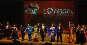 Sabato 24 gennaio alle 20.45 al Teatro della Corte per la stagione firmata da Anà-Thema Teatro LA VEDOVA ALLEGRA